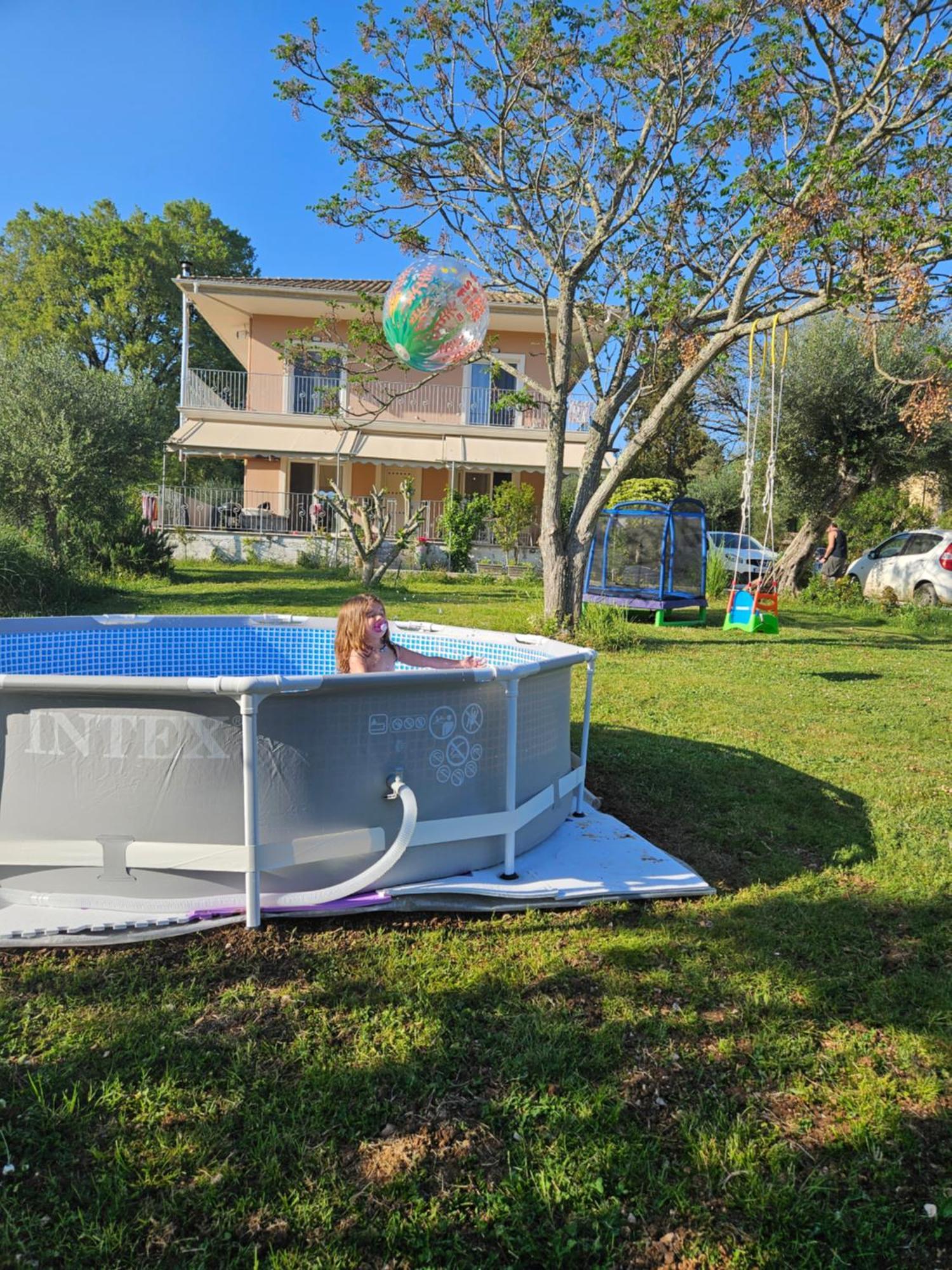 Appartamento Sundial House Gouvia Esterno foto